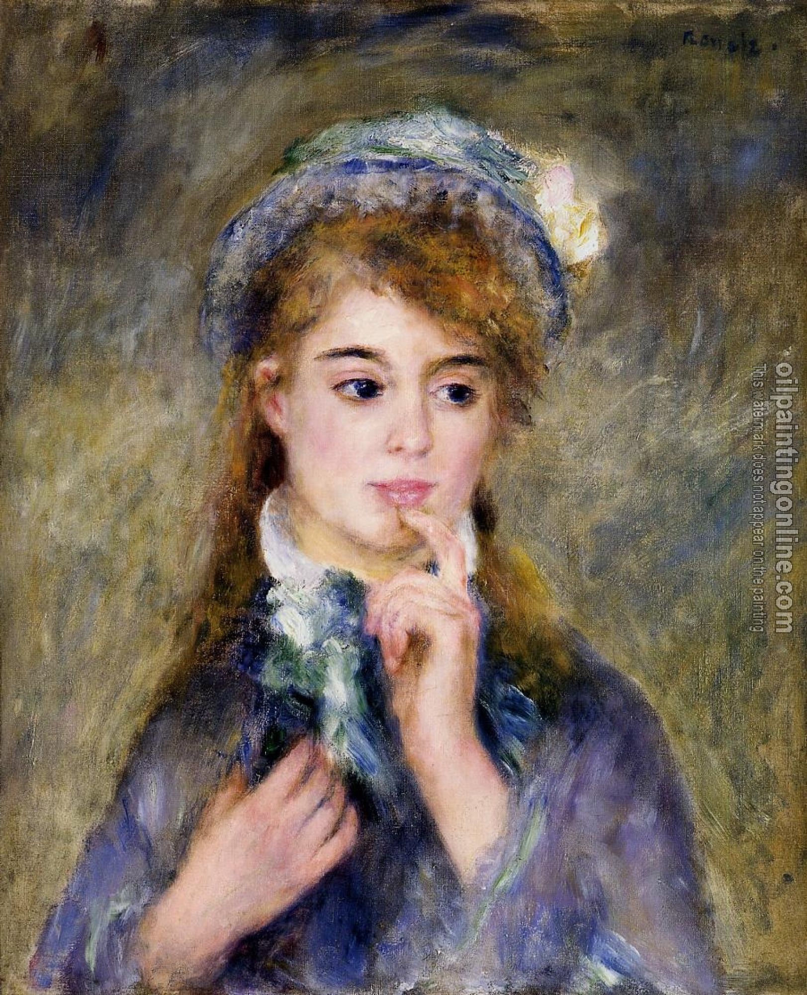 Renoir, Pierre Auguste - The Ingenue